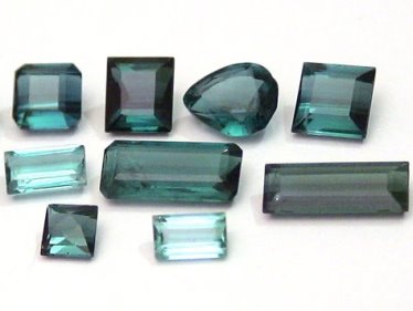 Blue Indicolite Natural Gemstones
